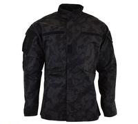 MFH ACU Mens Field Jacket Military Work Uniform Shirt Combat Ripstop Night Camo