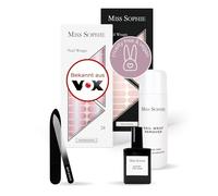 Original Miss Sophie Starter Set I Self Adhesive Nail Foils I Nail Stickers in Rose Babyboomer & Make Me Blush I No Chipping I Long Hold I Quick & Easy Application I Premium Nail Polish Foil