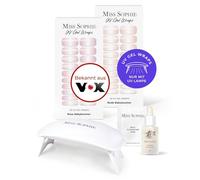 Original Miss Sophie UV Starter Set I Self-Adhesive UV Nail Foils I Nail Stickers in Rose Baby Boomer & Nude Baby Boomer I No Chipping I Long Hold I Quick & Easy Application