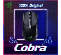 Original New Razer Cobra 58g Lightweight Wired Gaming Mouse Optical Mouse Switches Esports Game RGB Illusion Light Mini for PC Cobra-Wired-black