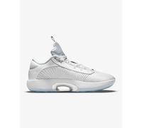 Original NIKE AIR JORDAN XXXV 35 Low White Metallic Silver Trainers CW2460 100