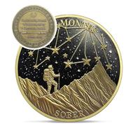 Original Nine Month Sobriety Coin - Hope Star 9 Month AA Coins - Recovery Addiction NA AA Chips and Medallions - Celebrate Clean 1-12 Months Narcotics Alcoholics Anonymous Gifts for Men Women