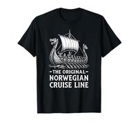 Original Norwegian Cruise Line Viking Humor Funny Vikings T-Shirt