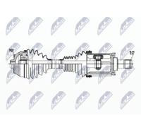 Original NTY Drive Shaft NPW-BM-179 For BMW