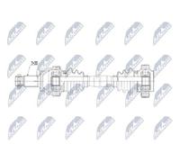 Original NTY Drive Shaft NPW-BM-213 For BMW