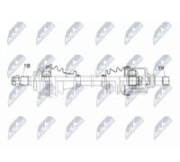 NTY NPW-CT-153 Drive shaft