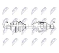 Original NTY Drive Shaft NPW-FR-176 For Ford
