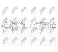 Original NTY Drive Shaft NPW-HY-585 For Hyundai