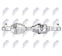 Original NTY Drive Shaft NPW-LR-031 For Jaguar Land Rover