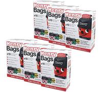 Original Numatic NVM-1CH Henry Hoover Cleaner Bags Hepa-Flo (6)