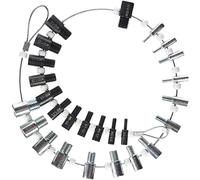 Original Nut, Bolt Thread Checker(Inch & Metric), Size Gauge Measuring Tool for Imperial and Metric Nuts