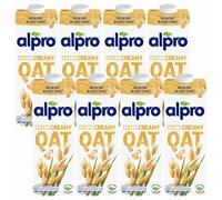 Original Oat Milk 1L x 8 Compatible with Alpro Plant Based Long Life Vegan Drink with Welari Thank You Card | (8 Pack)