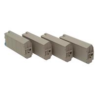 Original Oki 01101001 Rainbow Pack (B/C/M/Y)