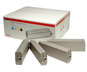 Original Oki 01101101 Rainbow Pack (B/C/M/Y)