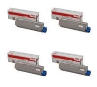 Original Oki MC851 B/C/M/Y Toner Value Pack