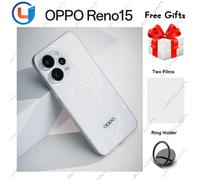 Original OPPO RENO 15 5G Smartphone 6.32 Inches AMOLED 120Hz Screen Dimensity 8450 Camera 200MP Battery 6200mAh Mobile Phone Brown