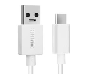 Original Oppo SuperVOOC 65W White 1m USB to USB-C Cable