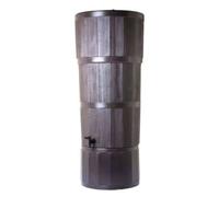 Original Organics 150L Woodgrain Effect Polybutt Water Butt - Oak Brown