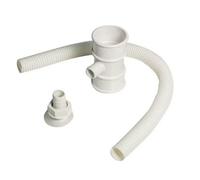 Original Organics 50mm Downpipe Rain Diverter Kit For Water Butts & Rainwater Harvesting Systems - White