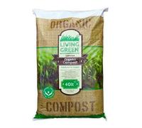 Original Organics Living Green Worm Compost 100% Organic Vermicompost 40L Bag