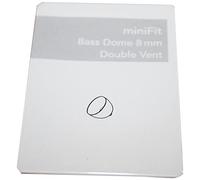 Original Oticon / Bernafon MiniFit Bass Dome 8 mm Double Vent
