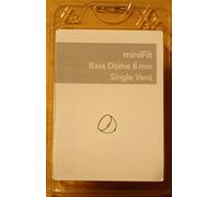 Original Oticon / Bernafon MiniFit Bass Dome 8 mm Single Vent