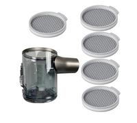 Original Part Pack Handheld Vacuum Cleaner Accessories Dust Cup HEPA Filter Front Filter Cyclone Assembly Red.Compatible For Roborock H6 (Color : B5)