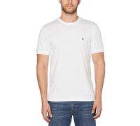 Original Penguin Crew Neck Short Sleeve Pin Point Sticker T-Shirt Regular Fit