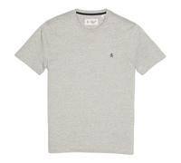 Original Penguin Crew Neck Short Sleeve Pin Point Sticker T-Shirt Regular Fit