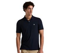 Original Penguin Daddy Polo Short Sleeve Shirt with Sticker Peter Logo Dark Sapphire