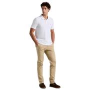 Daddy Pique Polo Shirt In Bright White