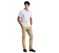 Original Penguin Daddy Polo Short Sleeve Shirt with Sticker Peter Logo White