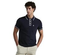 Original Penguin Men's Earl Polo Shirt, Dark Sapphire, XXL