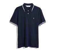 Original Penguin Icons Organic Cotton Tipped Polo Shirt-Dark Blue-Medium