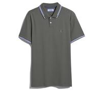 Original Penguin Icons Organic Cotton Tipped Polo Shirt-Dusty Olive-X-Large