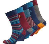 Original Penguin Men's Socks 5 Pack – UK 7-11 / EU 41-46