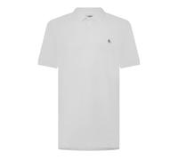 Original Penguin Mens Brilliant White Embroidered Polo Shirt