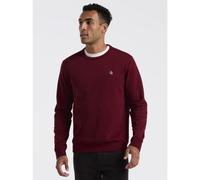 Original Penguin Mens Cabernet Organic Fleece Crew Neck Sweatshirt