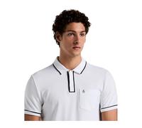 Original Penguin Mens Earl Polo Shirt, White, XL UK