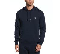 Original Penguin Mens Jumper Sticker Pete Organic Cotton Fleece Pullover Hoodie