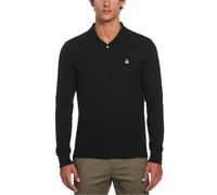 Original Penguin Mens Ls PIQ Polo True Black XL