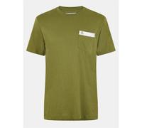 Original Penguin Mens Olive Branch Contrast Pocket T-Shirt