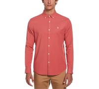Original Penguin Mens Oxford Shirt Mineral Red XL