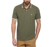 Original Penguin Mens Pete Polo Shirt Dusty Olive XL