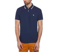 Original Penguin Mens Pete Polo Shirt Medieval Blue S