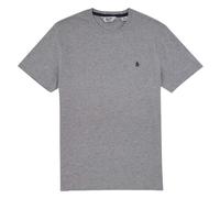 Original Penguin Mens Pin Point Organic T-Shirt in Grey - Size Small