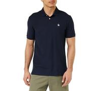 Original Penguin - Men's Polo Shirt, Organic Cotton, Sticker Daddy Polo, Short Sleeved, Dark Sapphire, S