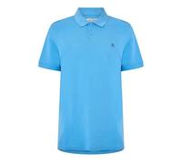 Original Penguin Mens Short Sleeve Polo Shirt Cotton Parisian Blue L