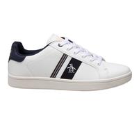 Original Penguin Mens Steadman Retro Court Trainers White