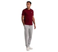 Original Penguin Men's Sticker Fleece Jogger, M, Rain Heather